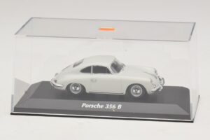 Porsche 356 B Pelēks Maxichamps 1:43 940064301 Metāls — attēls 4 no 5