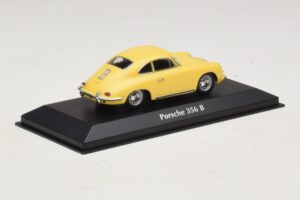 Porsche 356 B Dzeltens Maxichamps 1:43 940064300 Metāls — attēls 2 no 5