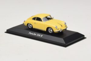 Porsche 356 B Dzeltens Maxichamps 1:43 940064300 Metāls — attēls 3 no 5
