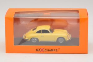 Porsche 356 B Dzeltens Maxichamps 1:43 940064300 Metāls — attēls 5 no 5