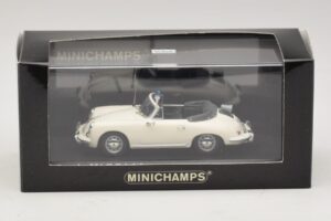 Porsche 356C Kabriolets Polizei Dusseldorf Minichamps 1:43 430062391 Metāls — attēls 5 no 5