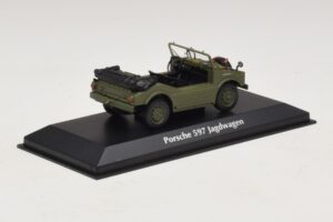 Porsche 597 Jagdwagen Olīvzaļš Maxichamps 1:43 940065300 Metāls — attēls 2 no 5