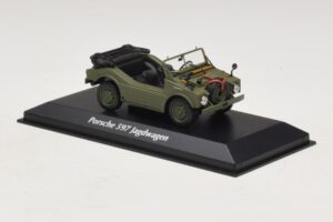 Porsche 597 Jagdwagen Olīvzaļš Maxichamps 1:43 940065300 Metāls — attēls 3 no 5