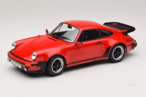 Porsche 911 930 Turbo 3.3 Sarkans KK-Scale 1:18 KKDC181442 Metāls