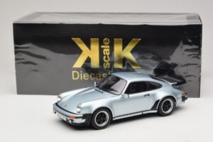 Porsche 911 930 Turbo 3.3 Sudrabs KK-Scale 1:18 KKDC181444 Metāls — attēls 6 no 6