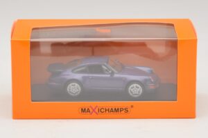 Porsche 911 964 Turbo Violets Metālisks Maxichamps 1:43 940069100 Metāls — attēls 5 no 5
