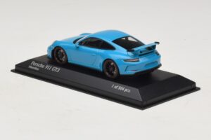 Porsche 911 991.1 GT3 Zils Minichamps 1:43 410066022 Metāls — attēls 3 no 5