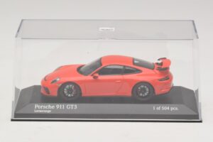 Porsche 911 991.1 GT3 Oranžs Minichamps 1:43 410066024 Metāls — attēls 4 no 5
