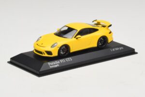 Porsche 911 991.1 GT3 Dzeltens Minichamps 1:43 410066020 Metāls — attēls 2 no 5