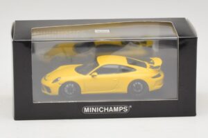 Porsche 911 991.1 GT3 Dzeltens Minichamps 1:43 410066020 Metāls — attēls 5 no 5
