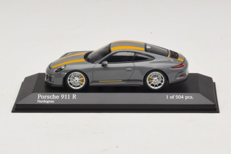 Porsche 911 991.1 R Pelēks Minichamps 1:43 Porsche 911 991.1 R Pelēks Minichamps 1:43 410066232 Metāls