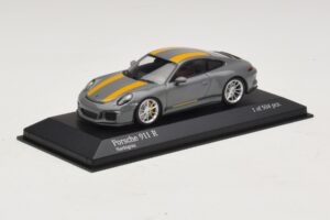 Porsche 911 991.1 R Pelēks Minichamps 1:43 410066232 Metāls — attēls 2 no 5