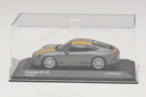 Porsche 911 991.1 R Pelēks Minichamps 1:43 410066232 Metāls — attēls 4 no 5