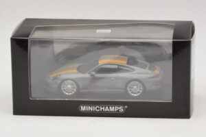 Porsche 911 991.1 R Pelēks Minichamps 1:43 410066232 Metāls — attēls 5 no 5