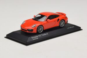 Porsche 911 991.1 Turbo S Oranžs Minichamps 1:43 410067171 Metāls — attēls 2 no 5