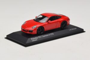 Porsche 911 991.2 Carrera 4 GTS Sarkans Minichamps 1:43 410067320 Metāls — attēls 2 no 5