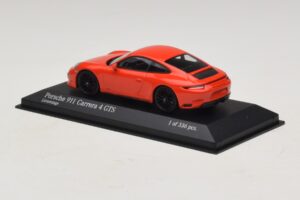 Porsche 911 991.2 Carrera 4 GTS Oranžs Minichamps 1:43 410067321 Metāls — attēls 3 no 5