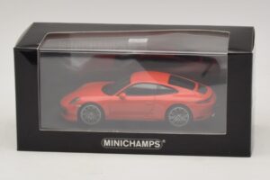 Porsche 911 991.2 Carrera 4S Oranžs Minichamps 1:43 410067241 Metāls — attēls 5 no 5