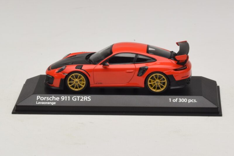 Porsche 911 991.2 GT2 RS Oranžs Minichamps 1:43 410067229 Metāls
