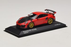 Porsche 911 991.2 GT2 RS Sarkans Minichamps 1:43 410067227 Metāls — attēls 2 no 5