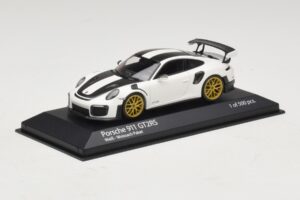 Porsche 911 991.2 GT2 RS Weissach Package Balts Minichamps 1:43 410067222 Metāls — attēls 2 no 5