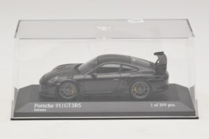 Porsche 911 991.2 GT3 RS Melns Minichamps 1:43 410067021 Metāls — attēls 4 no 5