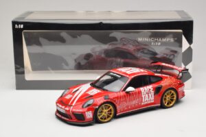 Porsche 911 991.2 GT3 RS GerSpeed Race Taxi Minichamps 1:18 155068227 Metāls — attēls 6 no 6