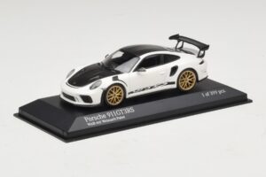 Porsche 911 991.2 GT3 RS Balts Ar Weissach Package Minichamps 1:43 410067022 Metāls — attēls 2 no 5
