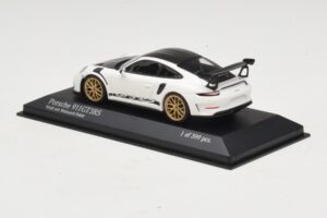 Porsche 911 991.2 GT3 RS Balts Ar Weissach Package Minichamps 1:43 410067022 Metāls — attēls 3 no 5