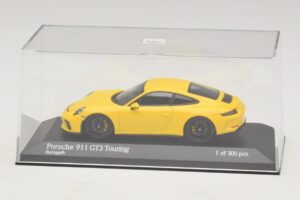 Porsche 911 991.2 GT3 Touring Dzeltens Minichamps 1:43 410067421 Metāls — attēls 4 no 5