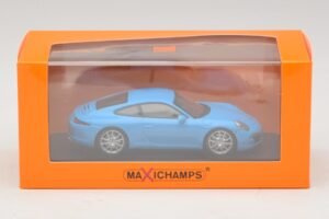 Porsche 911 991 Carrera S Zils Maxichamps 1:43 940060220 Metāls — attēls 5 no 5