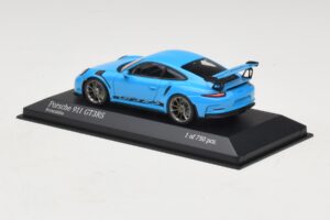 Porsche 911 991 GT3 RS Zils Minichamps 1:43 410063222 Metāls — attēls 3 no 5