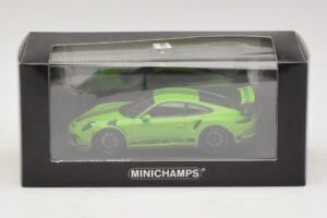 Porsche 911 991 GT3 RS Zaļš Minichamps 1:43 410063224 Metāls — attēls 5 no 5