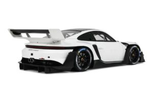 Porsche 911 992.1 GT3 R Rennsport Balts GT Spirit 1:18 GT1010 Sveķi — attēls 2 no 5