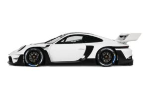 Porsche 911 992.1 GT3 R Rennsport Balts GT Spirit 1:18 GT1010 Sveķi — attēls 3 no 5