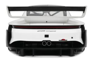 Porsche 911 992.1 GT3 R Rennsport Balts GT Spirit 1:18 GT1010 Sveķi — attēls 5 no 5