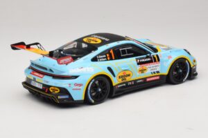 Porsche 911 992 Rally GT #1 C. Cherain / D. Withers Rallye de Wallonie 2025 IXO 1:18 18RMC254 Metāls — attēls 2 no 6