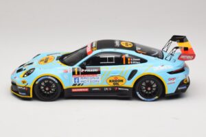 Porsche 911 992 Rally GT #1 C. Cherain / D. Withers Rallye de Wallonie 2025 IXO 1:18 18RMC254 Metāls — attēls 3 no 6