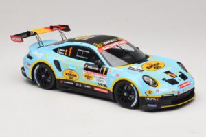 Porsche 911 992 Rally GT #1 C. Cherain / D. Withers Rallye de Wallonie 2025 IXO 1:18 18RMC254 Metāls — attēls 4 no 6