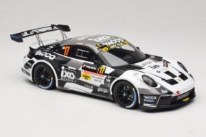 Porsche 911 992 Rally GT #17 C. De Cecco / J. Humblet Rallye de Wallonie 2025 IXO 1:18 18RMC255 Metāls — attēls 4 no 6