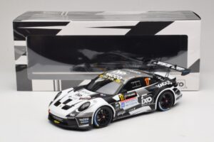 Porsche 911 992 Rally GT #17 C. De Cecco / J. Humblet Rallye de Wallonie 2025 IXO 1:18 18RMC255 Metāls — attēls 6 no 6