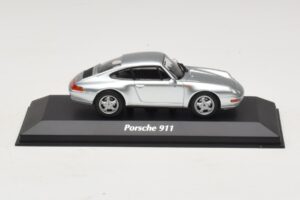 Porsche 911 993 Sudraba Maxichamps 1:43 940063001 Metāls