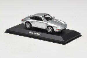Porsche 911 993 Sudraba Maxichamps 1:43 940063001 Metāls — attēls 3 no 5