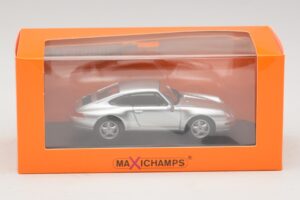 Porsche 911 993 Sudraba Maxichamps 1:43 940063001 Metāls — attēls 5 no 5