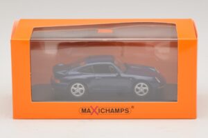 Porsche 911 993 Turbo Blue Metallic Maxichamps 1:43 940069201 Metāls — attēls 4 no 5