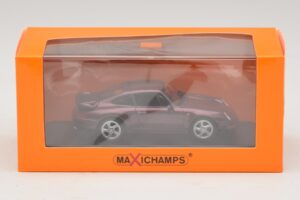 Porsche 911 993 Turbo Sarkans Metālisks Maxichamps 1:43 940069200 Metāls — attēls 5 no 5