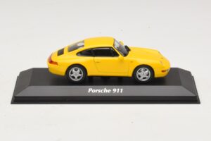 Porsche 911 993 Dzeltens Maxichamps 1:43 940063000 Metāls
