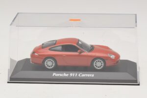 Porsche 911 996 Carrera Orange Metallic Maxichamps 1:43 940061021 Metāls — attēls 4 no 5