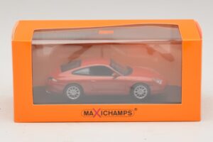 Porsche 911 996 Carrera Orange Metallic Maxichamps 1:43 940061021 Metāls — attēls 5 no 5
