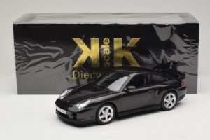 Porsche 911 996 GT2 Melns Metālisks KK-Scale 1:18 KKDC181453 Metāls — attēls 6 no 6